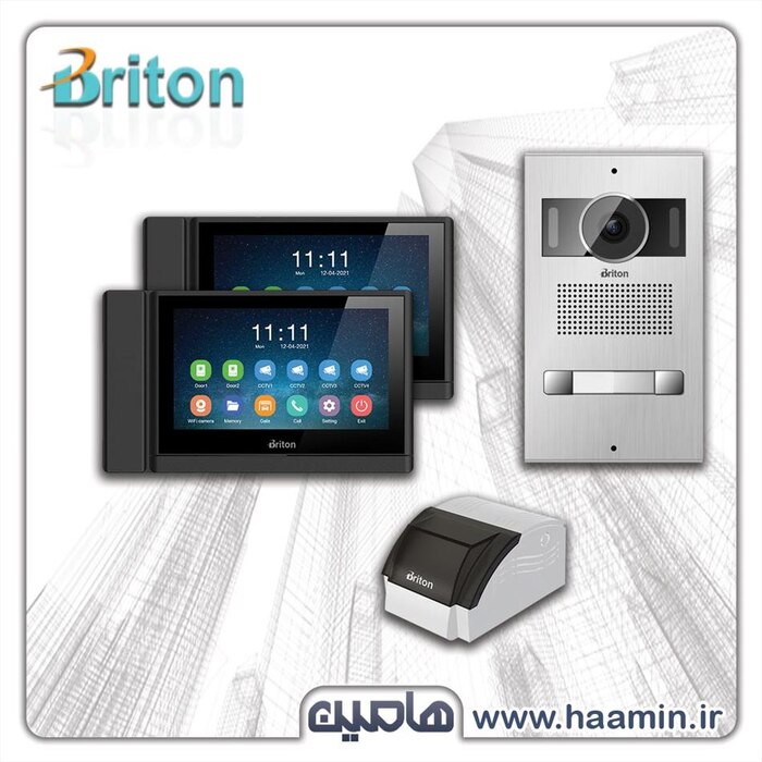 پک آیفون تصویری برایتون با مانیتور 10 اینچ